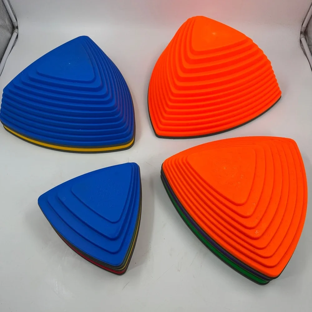 Gonge Balancing River Stones Hilltops Kids OS Multicolor 10 pc Set Non-Slip Pods